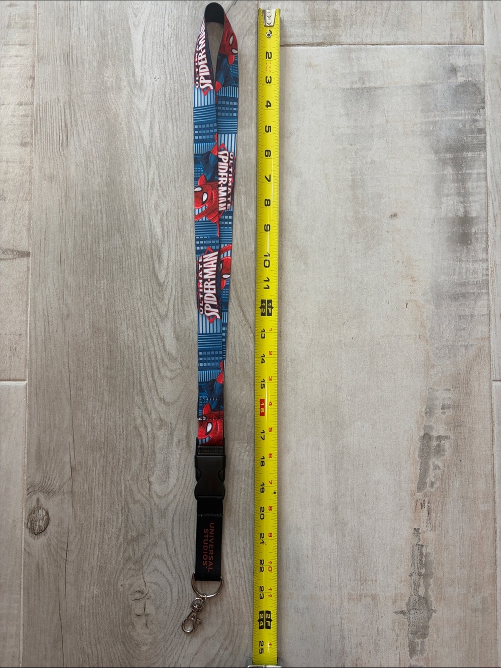 Marvel Spider-Man Blue and Red Kids Lanyard